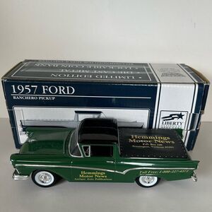 Hemmings Motor news 1957 Ford Rachero Pickup Diecast NIB Ford Motor Company